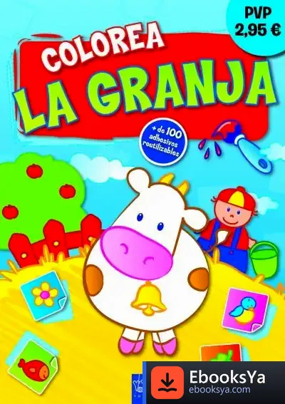 Descargar Colorea La Granja. Vaca