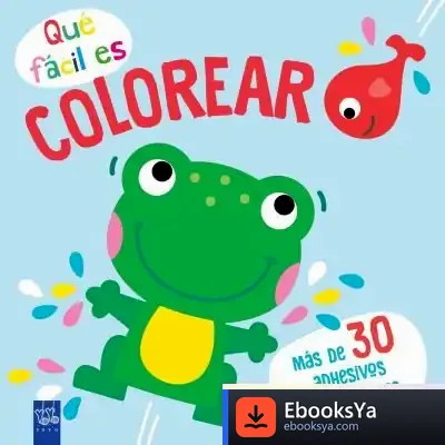 Descargar Que Facil Es Colorear. Rana